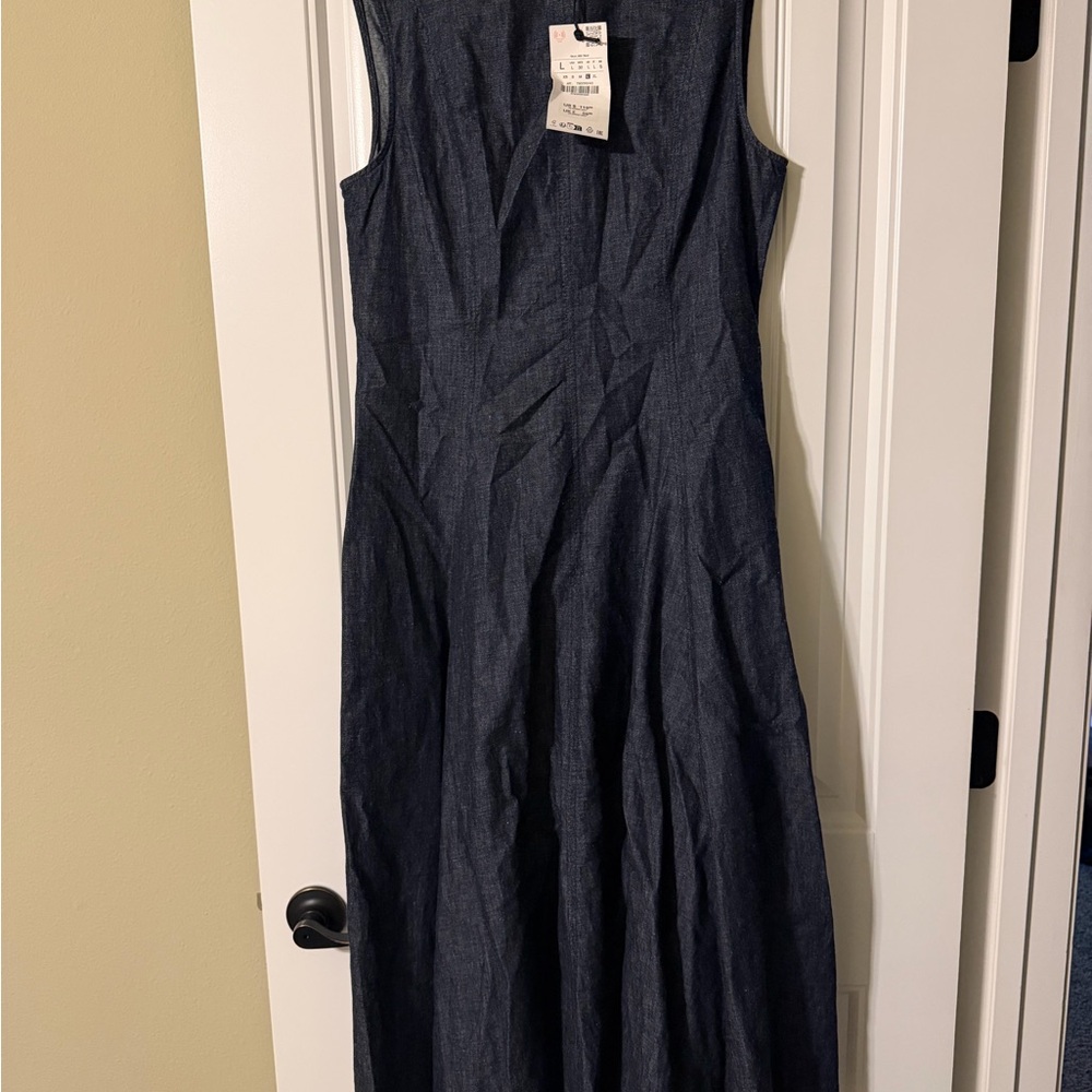 Zara Dark Blue Maxi Dress